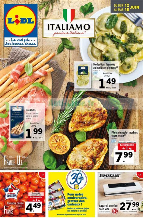 catalogue lidl la semaine prochaine.